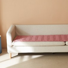 La Pomme 素色鋸齒狀絎縫沙發墊