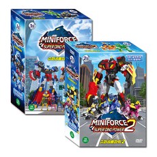 M&V 迷你特攻隊 超級恐龍力量 第1+2季 14片 DVD套組, 14cd