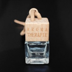 차량용 우드 사각 디퓨저 용기 25p, 혼합색상, 5ml, 1개