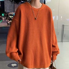 男士用黑色101色納格特針織衫 FC-2318938