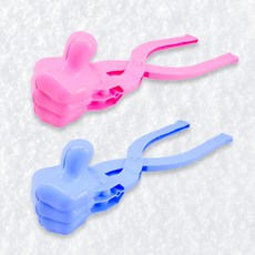 Stupid 雪球夾 玩雪夾玩具 拇指造型 大型 33cm 隨機出貨, 2個