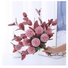 藍色地球人造花室內裝飾花, 10