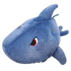 愛寶樂園渡假村鯊魚大頭帽, 藍色, 1個