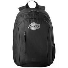 Wilson NBA Team 洛杉磯湖人隊 籃球袋, 黑色, 1個
