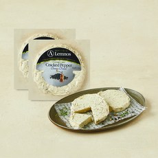 램노스 크랙페퍼 크림치즈, 125g, 2개, 1개입