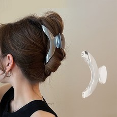 Dimeldi 半圓盤髮鯊魚夾 大型 2件組