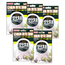 DAMIKI 槍烏賊多層釣組 3層分支釣組 船釣 Ika Metal 魚鉤 3p, 5個