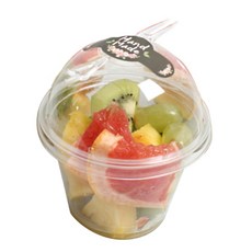 9盎司 馬芬杯 20入 + 無孔圓頂蓋 20入 + 貼紙 20入 + 迷你叉 20入, 20個, 1set