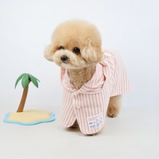 Grooming Dog 狗狗泰迪熊毛巾浴袍, 1個, 粉紅色