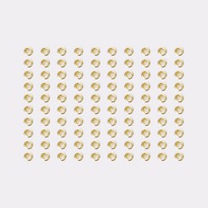 아일렛링 5mm, 골드, 100개