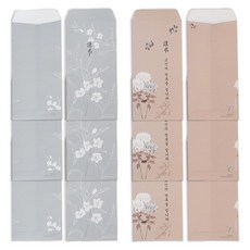 Mellowstory Stationery 飄落花瓣奠儀袋 2款, 12個