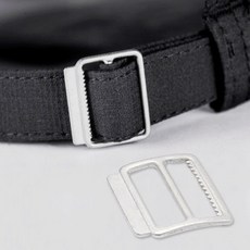 동대문단추왕 톱니 버클 내경 18mm, 12개, 니켈무광