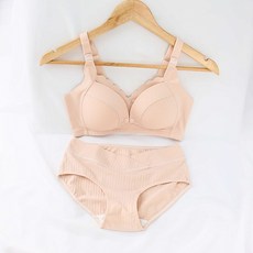 WBB 孕婦波浪前扣式哺乳內衣+內褲組 WBI977