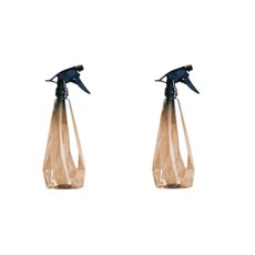 幸運九半透明園藝多用途噴霧器棕色, 2個