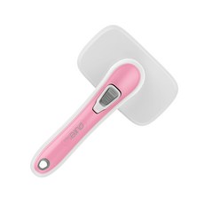 Nyangizeumeong Pet Pure Pet 一觸式刷 L, 粉色的, 1個