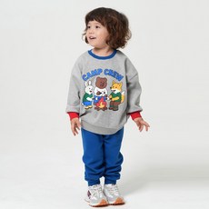 KIDSCOMO 男童款Crew上下衣套裝