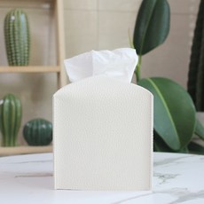 카리스 사각사각 고급 가죽 휴지 티슈 케이스, A08