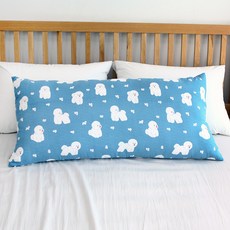 貴賓狗靠墊套 L號, 藍色