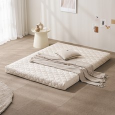 쉐우드 멜라 11존 토퍼 바닥 매트리스, 아이보리, 7cm