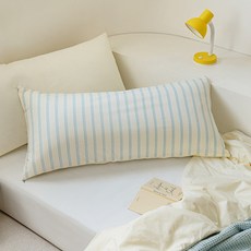 shez Home 棉質含枕芯靠枕, 奶油白