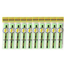 KIMONY High Soft 螺旋羽毛球握把 KGT-105 10入, 螢光綠