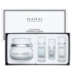 씨실 인산가 밤부솔트 죽염 탄력 크림 50ml + 토너 20ml + 에센스 5ml + 로션 20ml 세트, 1개