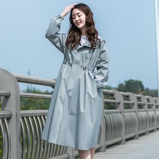 女士 Pitsa 高爾夫雨衣, 天藍色