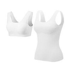 솔레일 주니어용 심리스 무봉재 노와이어 누디라인 이너 학생 브라 U형 + 브라 런닝 U형