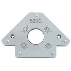 滿滿的春天超強力磁吸焊接角度磁鐵 中型 磁力50kg 462.5g, 1個, 單品