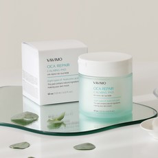 積雪草肌膚舒緩護理爽膚棉片 60入, 125ml, 1罐