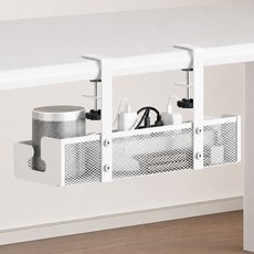 World Clean 網狀電源線收納架, 白色, 1個