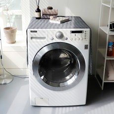 CASA VERDE 馬克防滑洗衣機多用途罩, 黑色