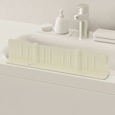 코이드림 주방 싱크대 물막이 튐방지 수납 가드, 아이보리, 1개