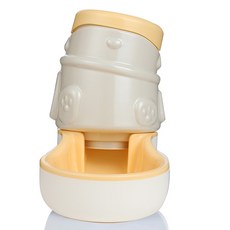 寵物自動餵食器 GH62_RD_91, 0.6公斤, 白色的