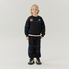 OWLEYBARN 男童棋盤格旗幟上下裝套組