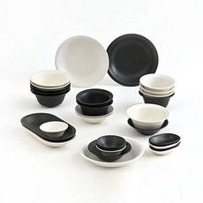 에라토 비엔 6인 반무광 혼수 그릇세트 29p, 1세트, 7종, 믹스