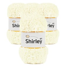 Philip 紡織 Shirley 針織紗, 4個, 702 淺檸檬黃