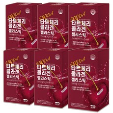 Chaemnee Montmorency 酸櫻桃膠原蛋白果凍棒 22g x 10p, 6盒, 10包