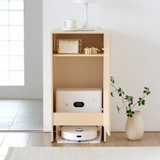 웰퍼니쳐 밀레 로봇청소기 수납장 500 방문설치, 버터