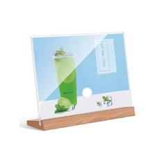 Hey Rush 壓克力菜單板支架水平 3, 1個