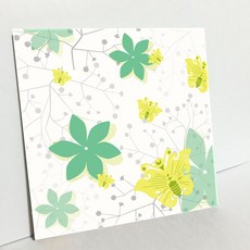 HTP 傳統花紋磁磚 蝴蝶圖案 K0336 1000336