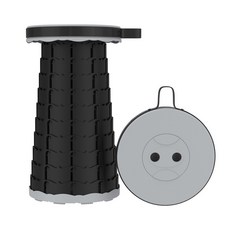 w에이블 접는 휴대용 야외 의자, 10  그레이, 1개