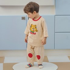 Cordi-i 兒童小老虎七分袖家居服上下套裝