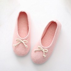 ASSARE 綁帶蝴蝶結室內拖鞋, 粉紅色, 1個