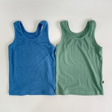YEROOYENA 男童柔和芒果背心2件組