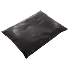 HDPE 自黏快遞袋 黑色, 100個