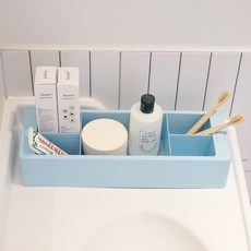 보노하우스 어니스트 칸막이 정리함, 1개, 모던블루
