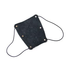 皮革手腕護具, 01黑色, 1個