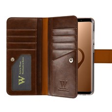 Wcase 布魯塞爾版雙面錢包手機殼 + 手腕帶套組