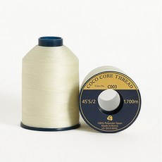 COTTONVILLE Coco Thread 優質縫紉線 45S/2 1700m, C003, 2入